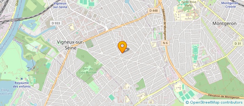 localisation de l'entreprise C.D.S. COUVERTURE DOS SANTOS à VIGNEUX-SUR-SEINE