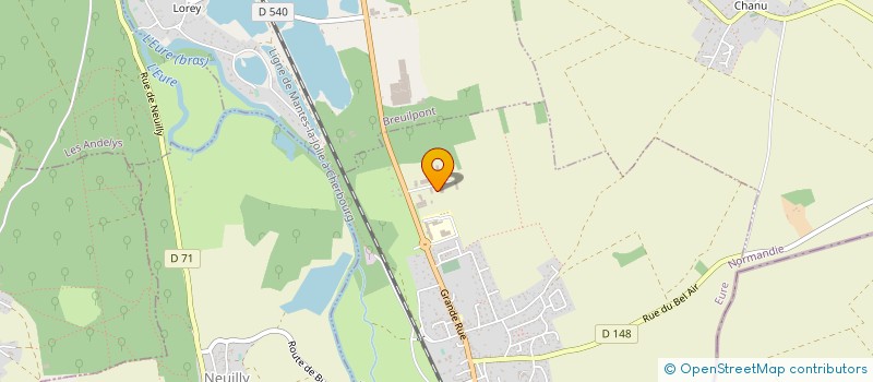 localisation de l'entreprise C D S GRAVURE  BUEIL