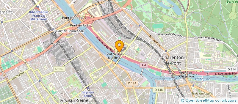 localisation de l'entreprise C.D SERVICES  CHARENTON-LE-PONT