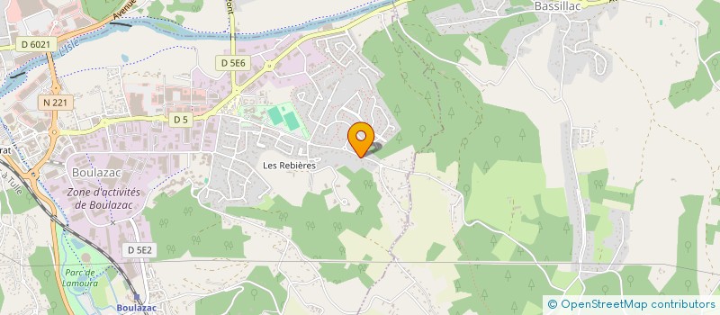 localisation de l'entreprise C.D.SPORT  BOULAZAC ISLE MANOIRE