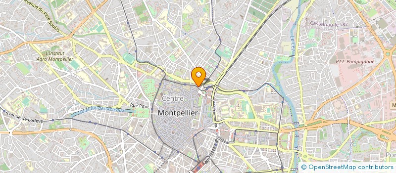 localisation de l'entreprise C D T M CENT DOCUM TIERS MONDE à MONTPELLIER