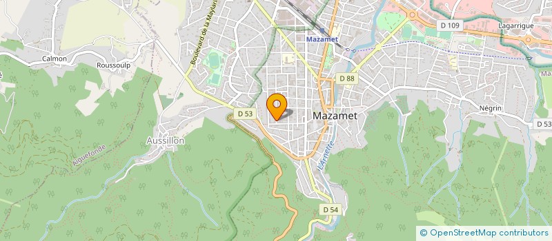 localisation de l'entreprise C.D.V. à MAZAMET