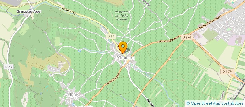 localisation de l'entreprise C D Z C  POMMARD