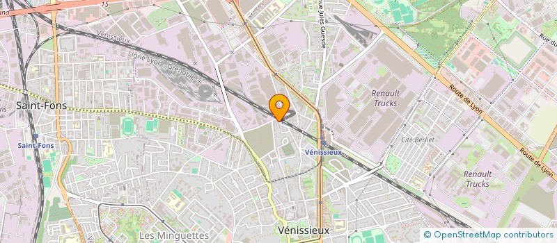 localisation de l'entreprise C'DANCESPORT  VENISSIEUX