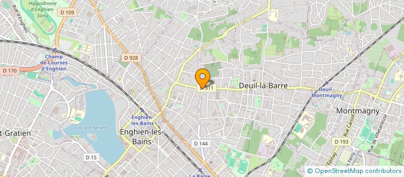 localisation de l'entreprise C.DANS L'HAIR  MONTMORENCY