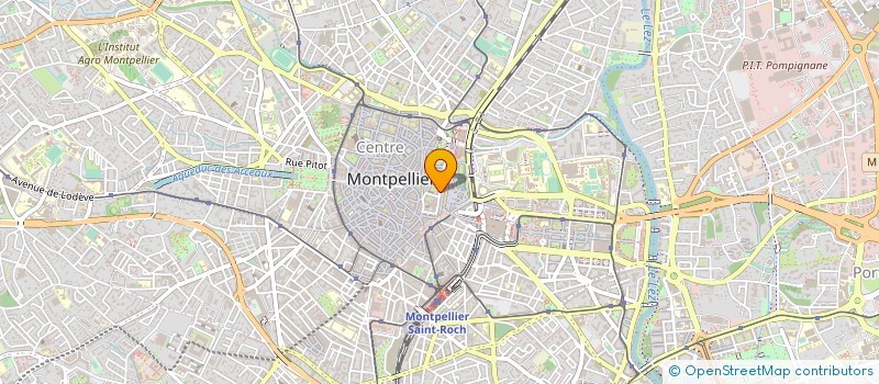localisation de l'entreprise C-DE-DIEU à MONTPELLIER