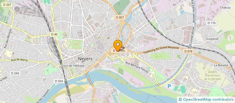 localisation de l'entreprise C DE GEST AGREE AGR NIEV à NEVERS