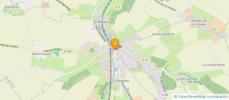 localisation de l'entreprise C DES CHAUSSURES  VAL-DE-SCIE