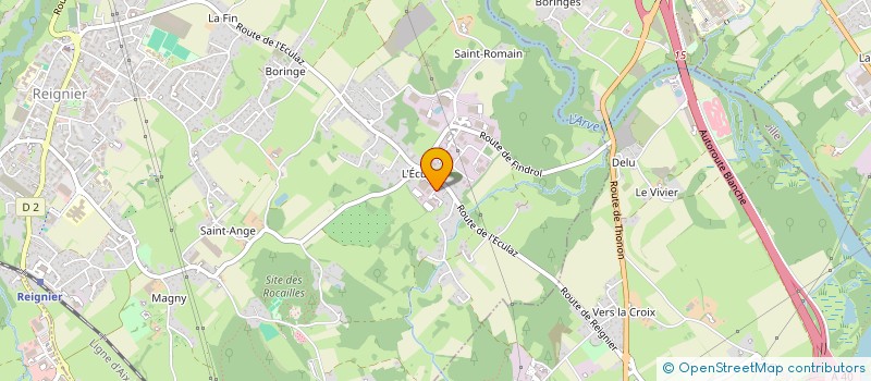 localisation de l'entreprise C. DESPORTES à REIGNIER-ESERY