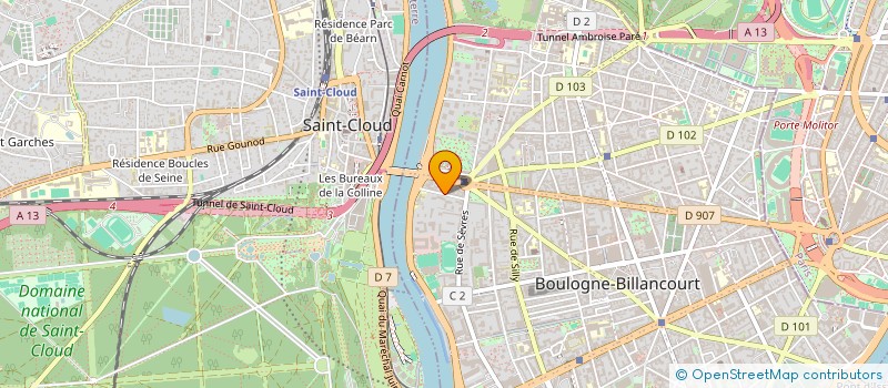 localisation de l'entreprise C.DESS.IDE à BOULOGNE-BILLANCOURT