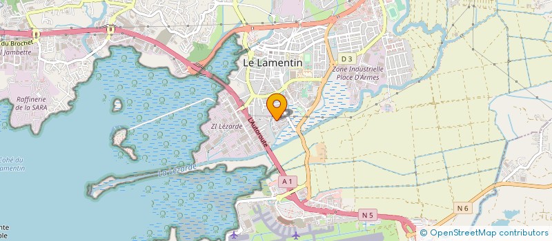 localisation de l'entreprise C'DIRECT à LE LAMENTIN