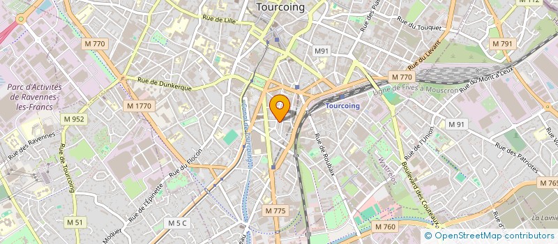 localisation de l'entreprise C.DIS  COMINES