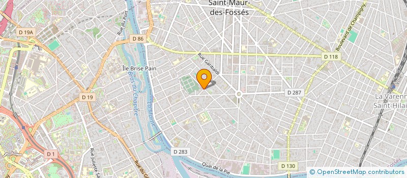 localisation de l'entreprise C.DNM.A  SAINT-MAUR-DES-FOSSES