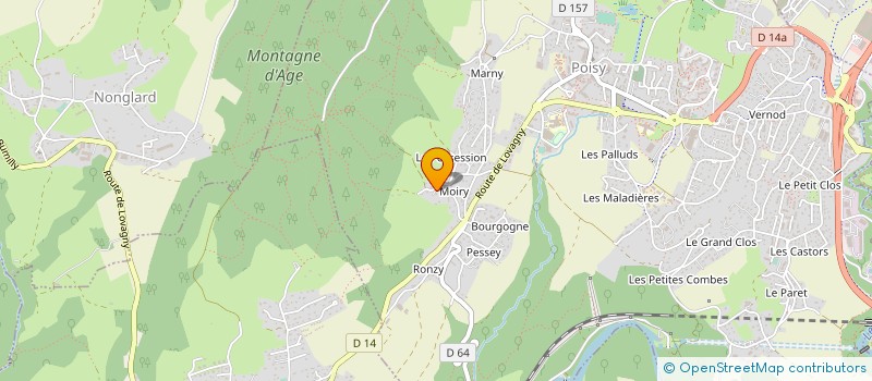 localisation de l'entreprise C DU PROPRE à EPAGNY METZ-TESSY