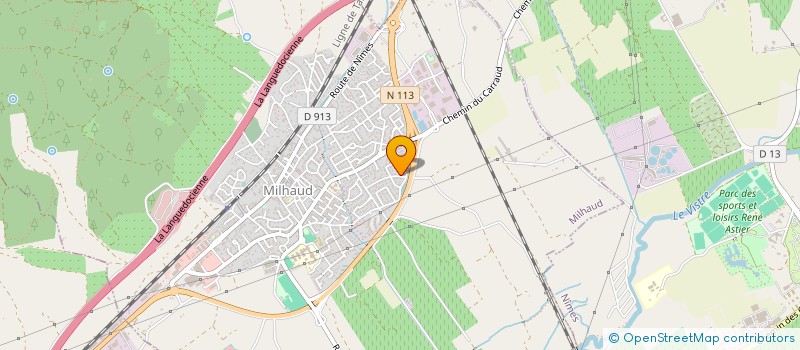 localisation de l'entreprise C' DU PROPRE  MILHAUD