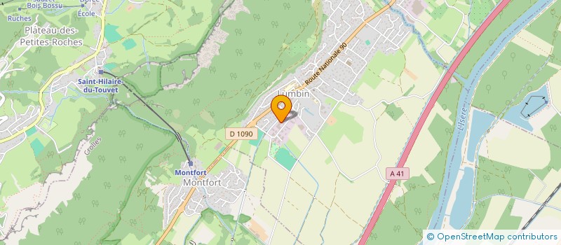 localisation de l'entreprise C&E  LUMBIN