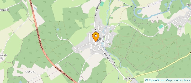 localisation de l'entreprise C.E.B.M  RAINVILLERS