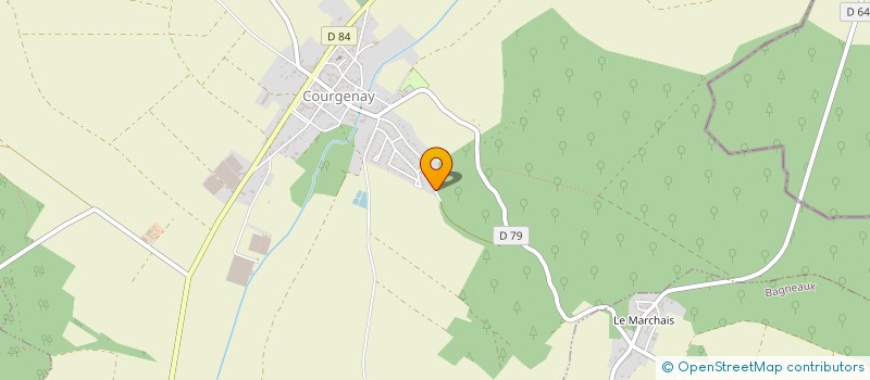localisation de l'entreprise C E C  COURGENAY