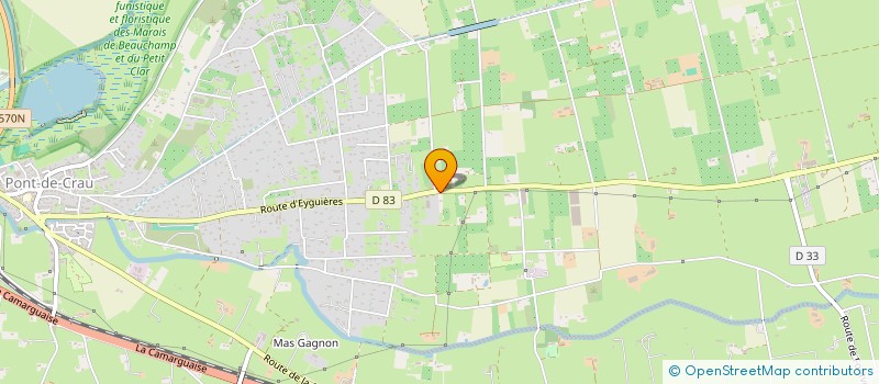 localisation de l'entreprise C.E.C  ARLES