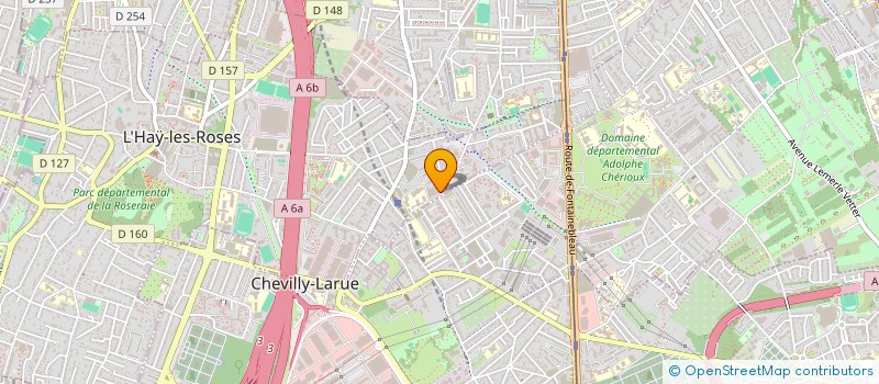 localisation de l'entreprise C E C A  94  L'HAY-LES-ROSES