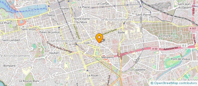 localisation de l'entreprise C E C B COMPAGNIE EUROPEENNE DE CONSTRUCTION ET DE BATIMENT à MARSEILLE