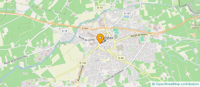localisation de l'entreprise C.E.C.E. à VALREAS