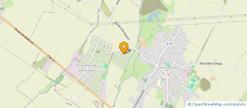 localisation de l'entreprise C.E.C ENERGIE  NOYELLES-LES-VERMELLES