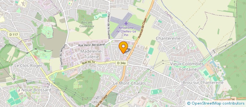 localisation de l'entreprise C.E.C INTL à CHELLES