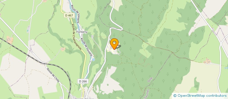 localisation de l'entreprise C.E CENTRE MEDICAL DE LA GRANGE LE MONT  PONT D'HERY