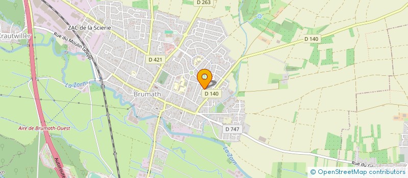 localisation de l'entreprise C E CONCEPT ECLAIRAGE à BRUMATH