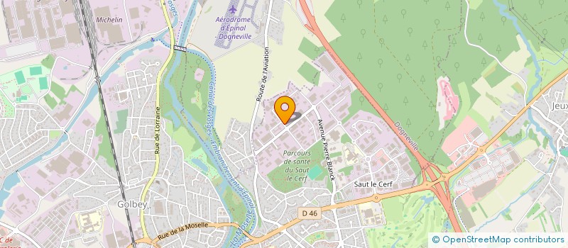 localisation de l'entreprise C E CREDIT AGRICOLE VOSGES à EPINAL