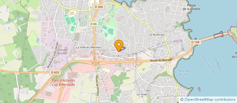 localisation de l'entreprise C E D  LA RICHARDAIS