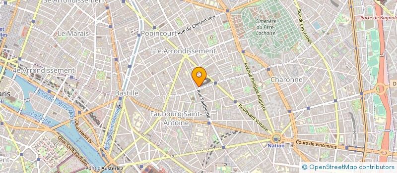 localisation de l'entreprise C E D I S à PARIS