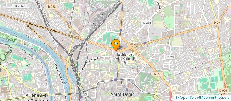 localisation de l'entreprise C.E.E DEUX à SAINT-DENIS