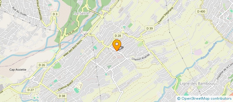 localisation de l'entreprise C.E.F.A.T à SAINT-PIERRE