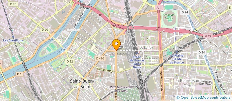 localisation de l'entreprise C.E.F.B.I. à SAINT-DENIS