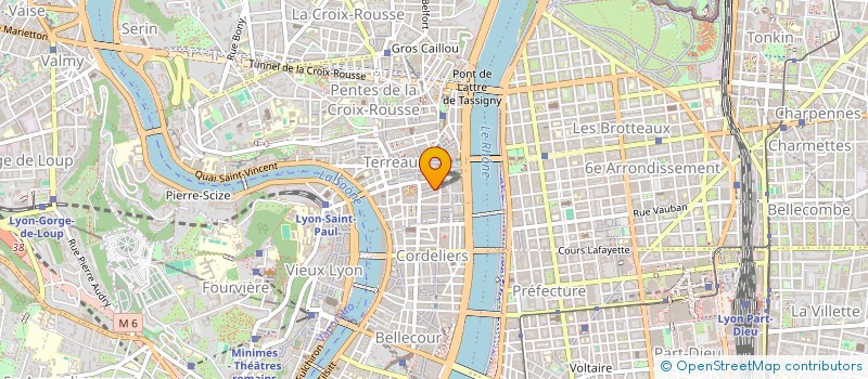 localisation de l'entreprise C E F G à LYON
