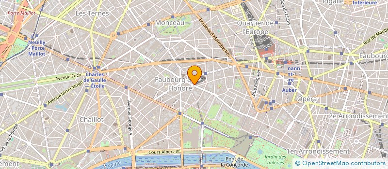 localisation de l'entreprise C.E.F.I.G.  PARIS