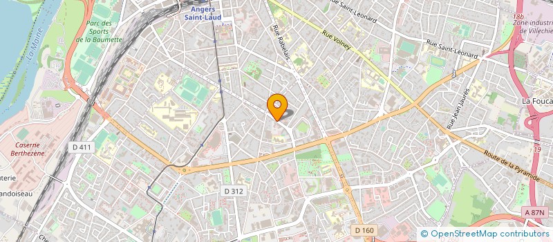 localisation de l'entreprise C E FIDUCIAL EXPERTISE à ANGERS