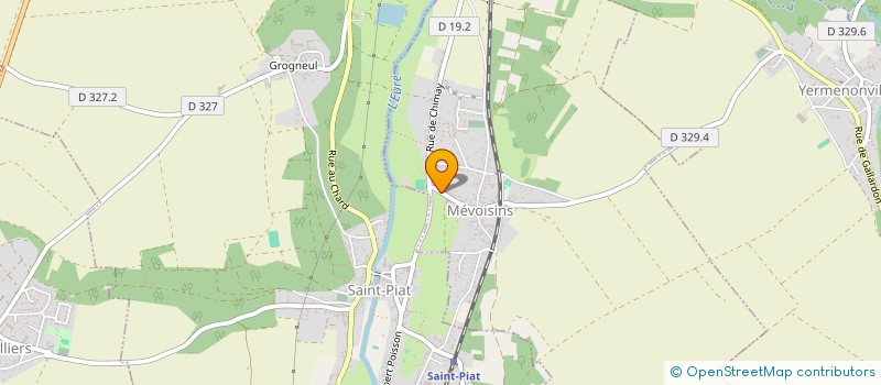 localisation de l'entreprise C.E.G à MEVOISINS