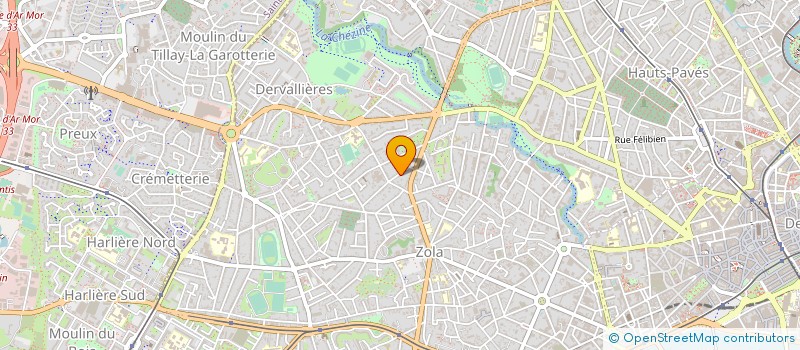 localisation de l'entreprise C E G E M I B à NANTES