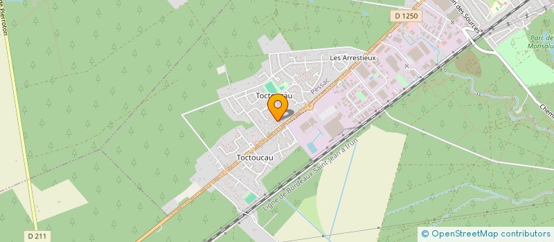 localisation de l'entreprise C.E.G.E.M. S.A.S.U. COMPAGNIE D'ELECTRICITE GENERALE ET DE MAINTENANCE à PESSAC