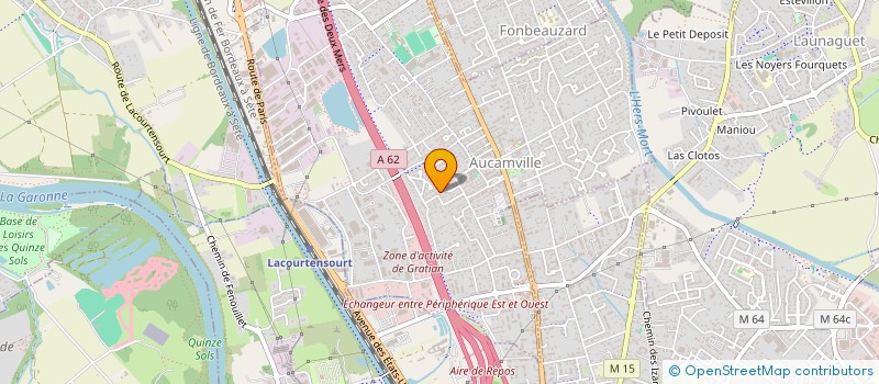 localisation de l'entreprise C.E.G.S à AUCAMVILLE