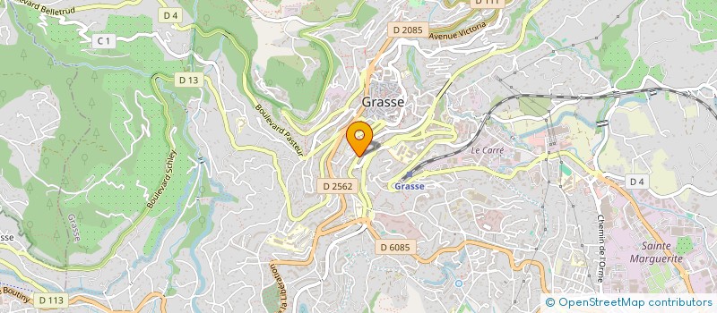 localisation de l'entreprise C.E GRASSE à GRASSE