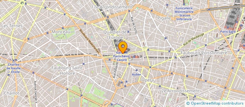 localisation de l'entreprise C E HOTEL ST LAZARE CONCORDE  PARIS