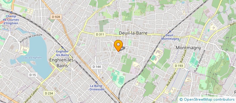 localisation de l'entreprise C.E.I.T à DEUIL-LA-BARRE