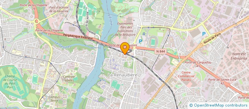 localisation de l'entreprise C.E.L. AVENIR IMMO à NANTES