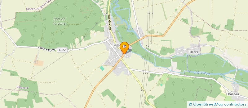 localisation de l'entreprise C.E.M.  VILLECERF