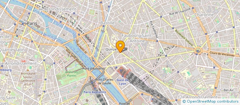 localisation de l'entreprise C E M IMMOBILIER  PARIS