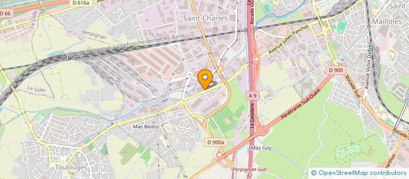 localisation de l'entreprise C E M O I  PERPIGNAN